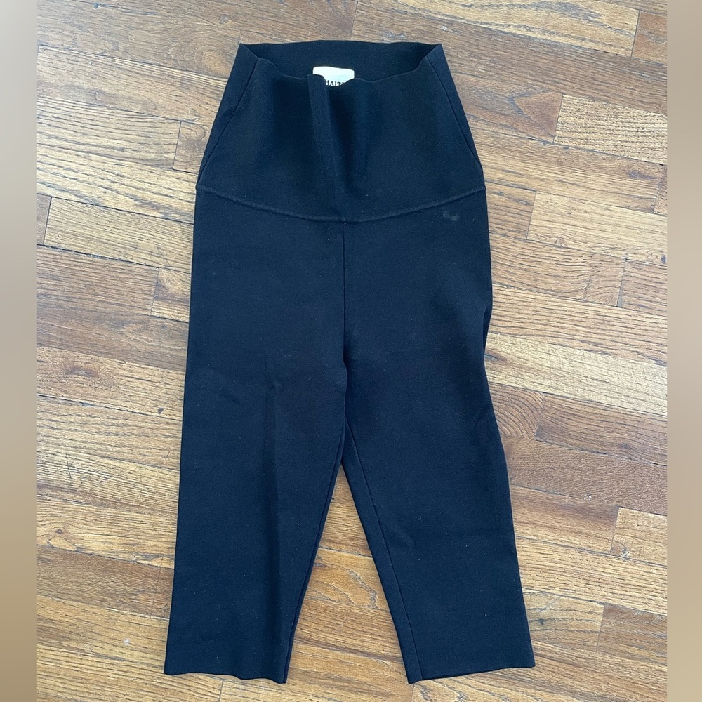 KHAITE Women’s Black Capri Pants
